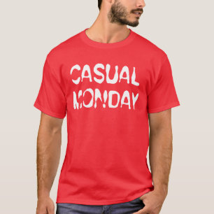 月曜カジュアル日 Tシャツ