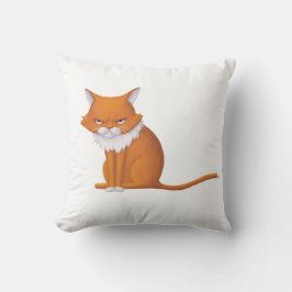 月曜モーニングキャット顔 クッション