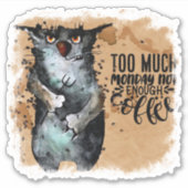 月曜日が多すぎる シール (正面)