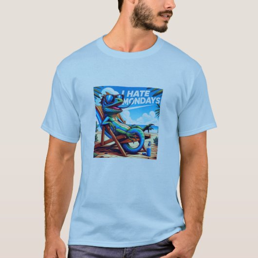 月曜日が嫌い Tシャツ (正面)