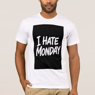 月曜日が嫌い Tシャツ