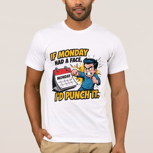 月曜日が嫌い Tシャツ (正面)