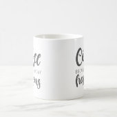 月曜日だからこそコーヒー コーヒーマグカップ (中央)