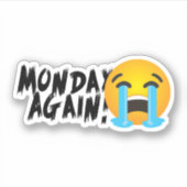 月曜日だ！ シール (正面)
