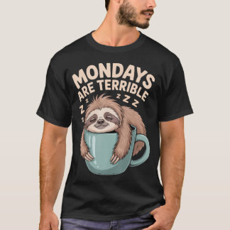 月曜日なんて嫌だな Tシャツ