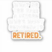 月曜日に幸せな人って何て呼ぶの？ シール (正面)