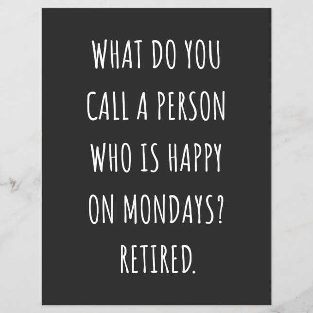 月曜日に幸せな人を何と呼ぶか (正面)