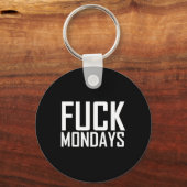 月曜日のおもしろい仕事 キーホルダー (正面)