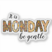 月曜日のシール シール (正面)