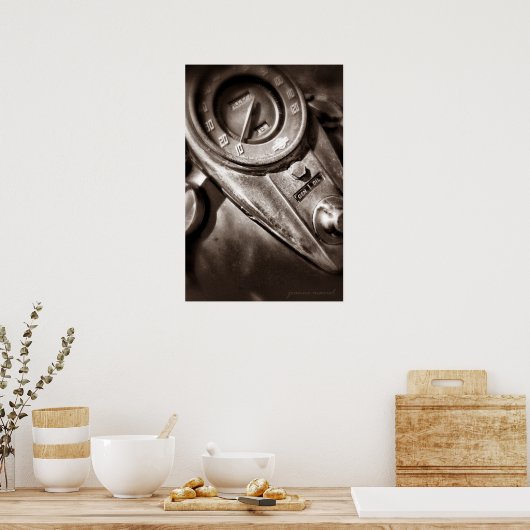 月曜日のバイク ポスター (キッチン)