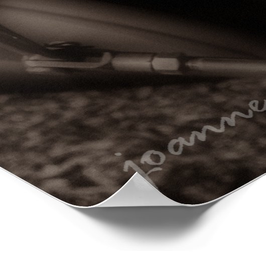 月曜日のバイク ポスター (角)