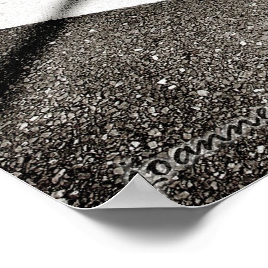 月曜日のバイク ポスター (角)