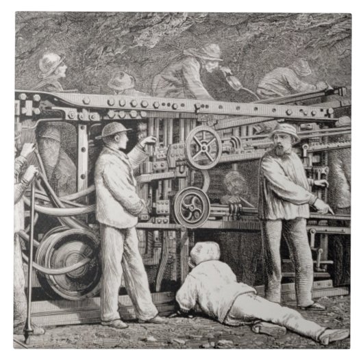 月曜日のフランスのな側面の高度のギャラリー タイル (正面)