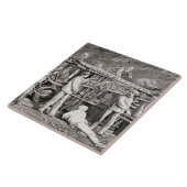 月曜日のフランスのな側面の高度のギャラリー タイル (側面)