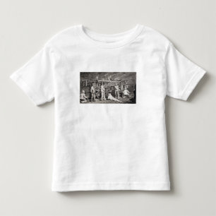 月曜日のフランスのな側面の高度のギャラリー トドラーTシャツ