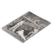 月曜日のフランスのな側面の高度のギャラリー ノートブック (左側)