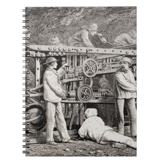 月曜日のフランスのな側面の高度のギャラリー ノートブック (正面)