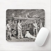 月曜日のフランスのな側面の高度のギャラリー マウスパッド (マウス)