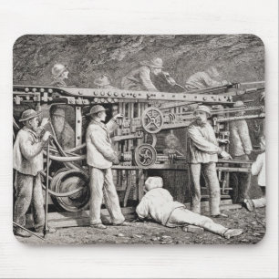 月曜日のフランスのな側面の高度のギャラリー マウスパッド