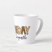 月曜日のマグカップだ カフェラテマグ (右アングル)