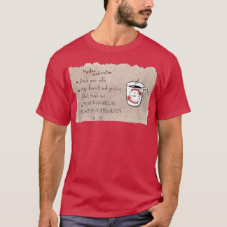 月曜日のモチベーション Tシャツ