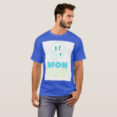 月曜日のモチベーションTシャツ – "Rise and Shine" Tシャツ (正面フル)