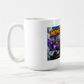 月曜日のモンスターの台頭 - エスプレッソの執行者 コーヒーマグカップ (左)