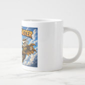 月曜日のモンスターの台頭 - エスプレッソの執行者 ジャンボコーヒーマグカップ (右)