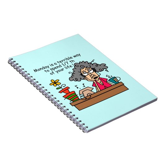 月曜日のユーモア ノートブック (右側)
