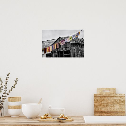 月曜日の洗濯 ポスター (キッチン)