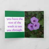 月曜日の白黒 カード (内部)