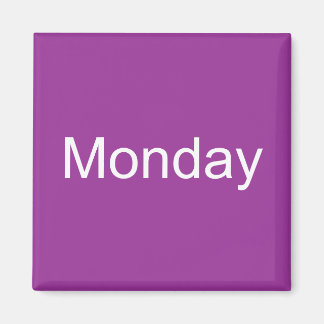 月曜日の磁石 マグネット