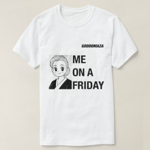 月曜日の私に対して金曜日のインク Tシャツ