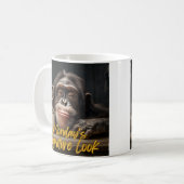 月曜日の署名様式 コーヒーマグカップ (正面左)