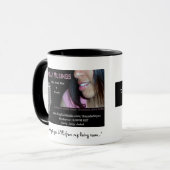 月曜日の黙想 マグカップ (正面左)