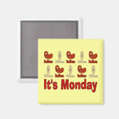 月曜日のRed Beans マグネット (正面/裏面)