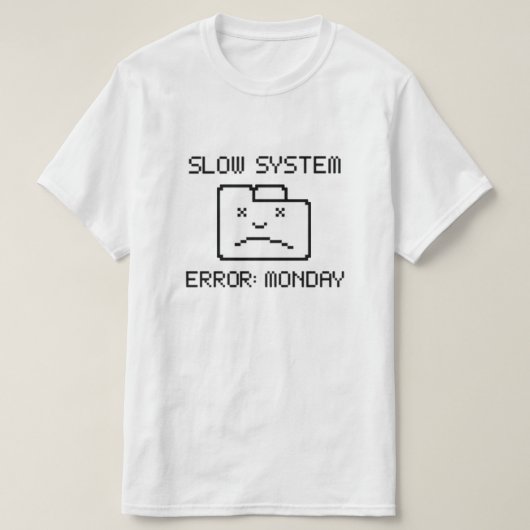 月曜日のTシャツ Tシャツ (デザイン正面)