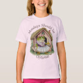 月曜日はオプションである必要がある | 月曜日の朝 Tシャツ (正面)