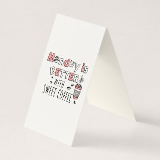 月曜日は甘いコーヒーで良い