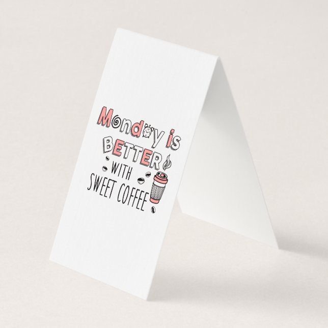 月曜日は甘いコーヒーで良い (裏面)