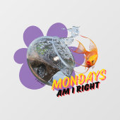 月曜日は私が正しいか？ ウィンドウサイン (シート)