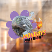 月曜日は私が正しいか？ ウィンドウサイン (シート2)