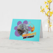 月曜日は私が正しいか? カード (黄色い花)