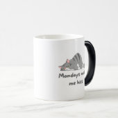 月曜日は私にコーヒーのマグカップを作る モーフィングマグカップ (正面右)