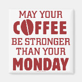 月曜日より強い マグネット (正面)