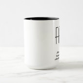 月曜日及び火曜日後で、カレンダーはWTFを言います マグカップ (中央)