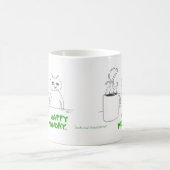 月曜日猫の漫画 マグカップ (中央)