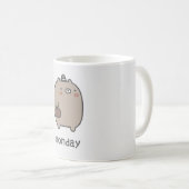 月曜日 コーヒーマグカップ (正面右)