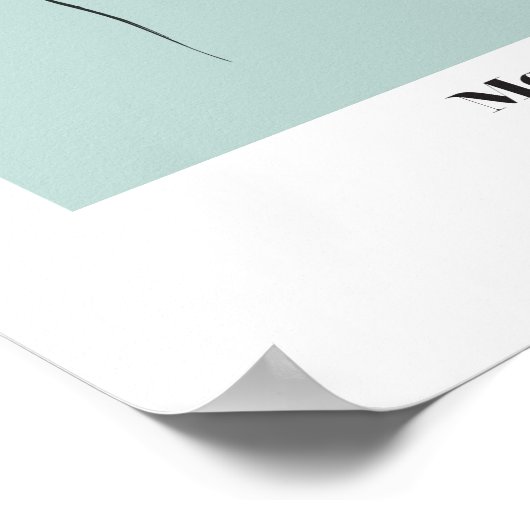 月曜日 ポスター (角)