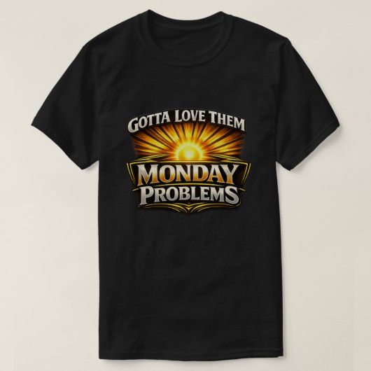 "月曜日" (1) Tシャツ (デザイン正面)